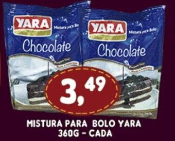 Supermercados Cristal Mistura para Bolo Yara 360g cada oferta