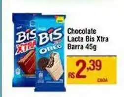 Max Atacadista Chocolate Lacta Bis Xtra oferta