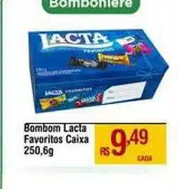 Max Atacadista Bombom Lacta Favoritos Caixa oferta