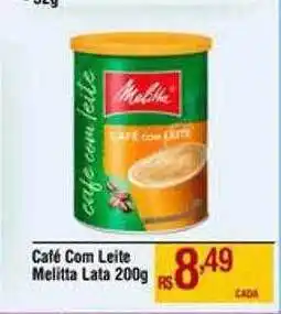 Max Atacadista Café Com Leite Melitta oferta