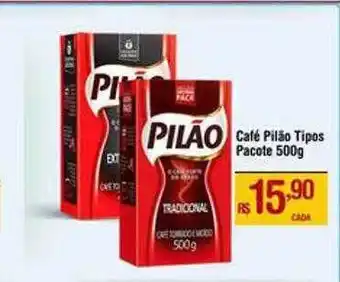 Café Pilão Tipos Pacote