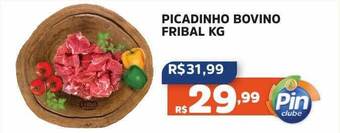 Pinheiro Supermercado Picadinho Bovino Fribal oferta