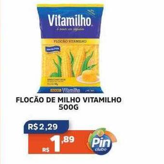 Pinheiro Supermercado Flocão De Milho Vitamilho oferta