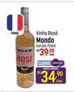 Vinho Rosé Mondo