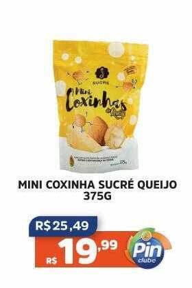 Pinheiro Supermercado Mini Coxinha Sucré Queijo oferta