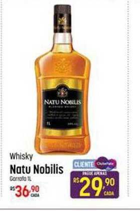Muffato Whisky Natu Nobilis oferta