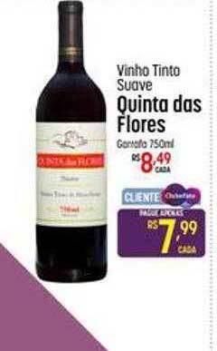 Muffato Vinho Tinto Suave Quinta Das Flores oferta