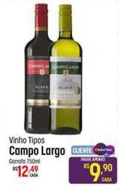 Muffato Vinho Tipos Campo Largo oferta