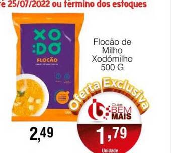 Supermercado Bem Barato Flocão De Milho Xodómilho oferta