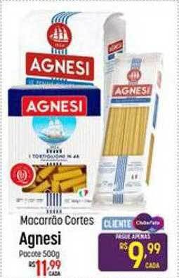 Macarrão Cortes Agnesi