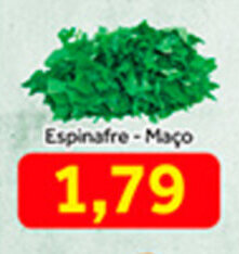 Shibata Supermercados Espinafre - Maco oferta