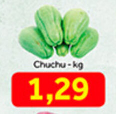 Shibata Supermercados Chuchu 1kg oferta