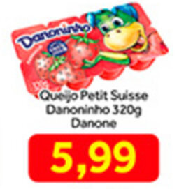 Queijo Petit Suisse Danoninho 320g Danone