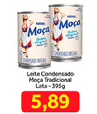 Leite Condensado Moca Tradicional Lata 395g