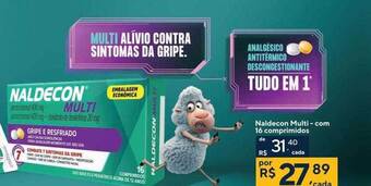 Drogaria Coop Naldecon Multi - Com 16 Comprimidos oferta
