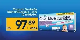 Teste De Ovulação Digital Clearblue