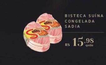 Empório Bahamas Bisteca Suina Congelada Sadia oferta