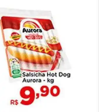 Shibata Supermercados Salsicha Hot Dog Aurora oferta