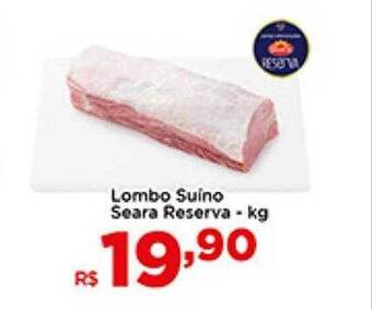 Shibata Supermercados Lombo Suino Seara Reserva oferta