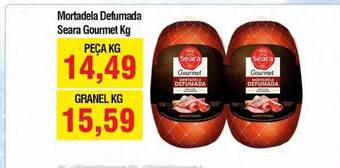 Spani Atacadista Mortadela Defumada Seara Gourmet oferta