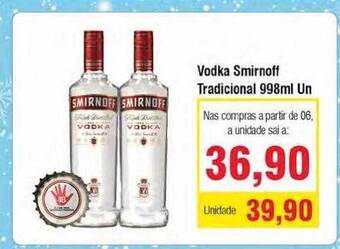 Spani Atacadista Vodka Smirnoff Tradicional oferta