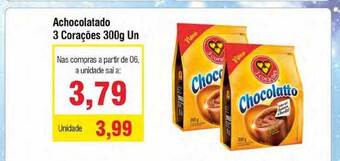 Spani Atacadista Achocolatado 3 Corações oferta