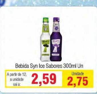Spani Atacadista Bebida Syn Ice Sabores oferta