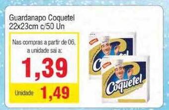 Spani Atacadista Guardanapo Coquetel oferta