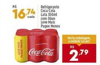Supper Rissul Refrigerante Coca-cola oferta