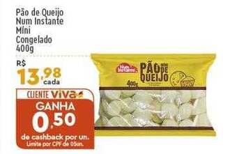 Supper Rissul Pão De Queijo Num Instante Mini Congelado oferta