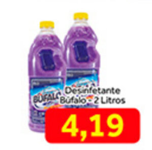 Shibata Supermercados Desinfetante Bufalo 2L oferta