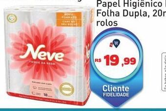 Tonin Superatacado Papel higiênico neve, folha dupla, 20m, 18 rolos oferta
