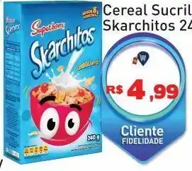 Tonin Superatacado Cereal sucrilhos skarchitos 240g oferta