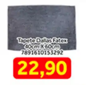 Tapete Dallas Fatex 40cmx60cm