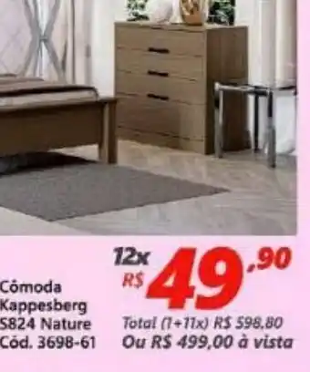 Comoda Kappessberg S824 Nature