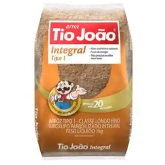 Big Box Arroz integral tio joão 1kg oferta