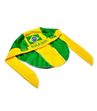 Bandana costurada brasil útil bazar rf2964