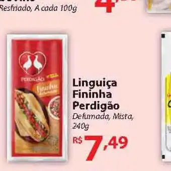 Bom Preço Supermercados Linguiça Fininha Perdigão oferta