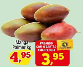 Amarelinha supermercados Manga Palmer 1kg oferta