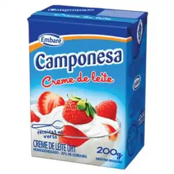 Atacadão Creme de leite tetra pak 200g - embaré/camponesa oferta