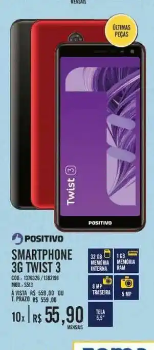 Smartphone 3g Twist 3