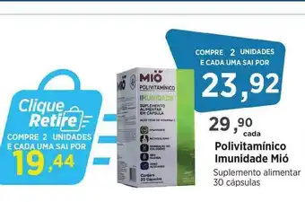 Polivitamínico Imunidade Mió Suplemento Alimentar