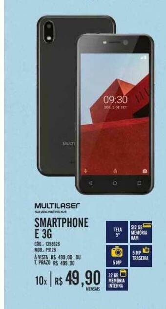 Smartphone E 3g Multilaser
