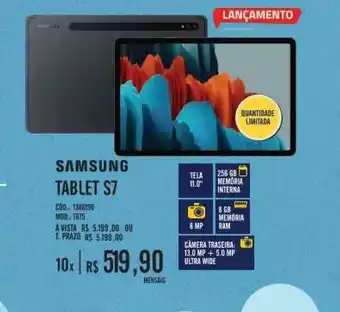 Zema Samsung Tablet S7 oferta