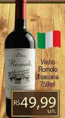 Supermercados Alvorada Vinho Romolo Toscana 750ml oferta