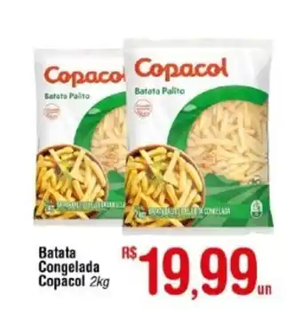 Fort Atacadista Batata Congelada Copacol 2kg oferta