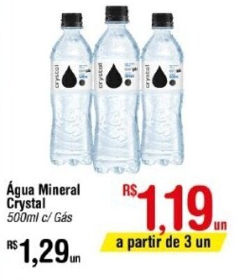 Agua Mineral Crystal 500ml