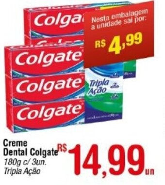 Fort Atacadista Creme Dental Colgate 180g oferta