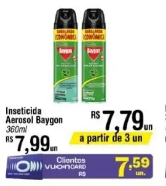 Fort Atacadista Inseticida Aerossol Baygon 360ml oferta