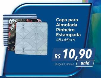 Hiper Moreira Capa para almofada pinheiro estampada oferta